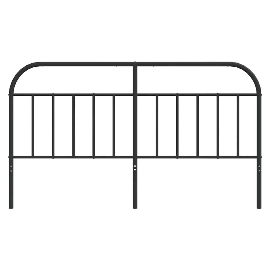 Tête de lit de remplacement métal noir 160 cm - 4