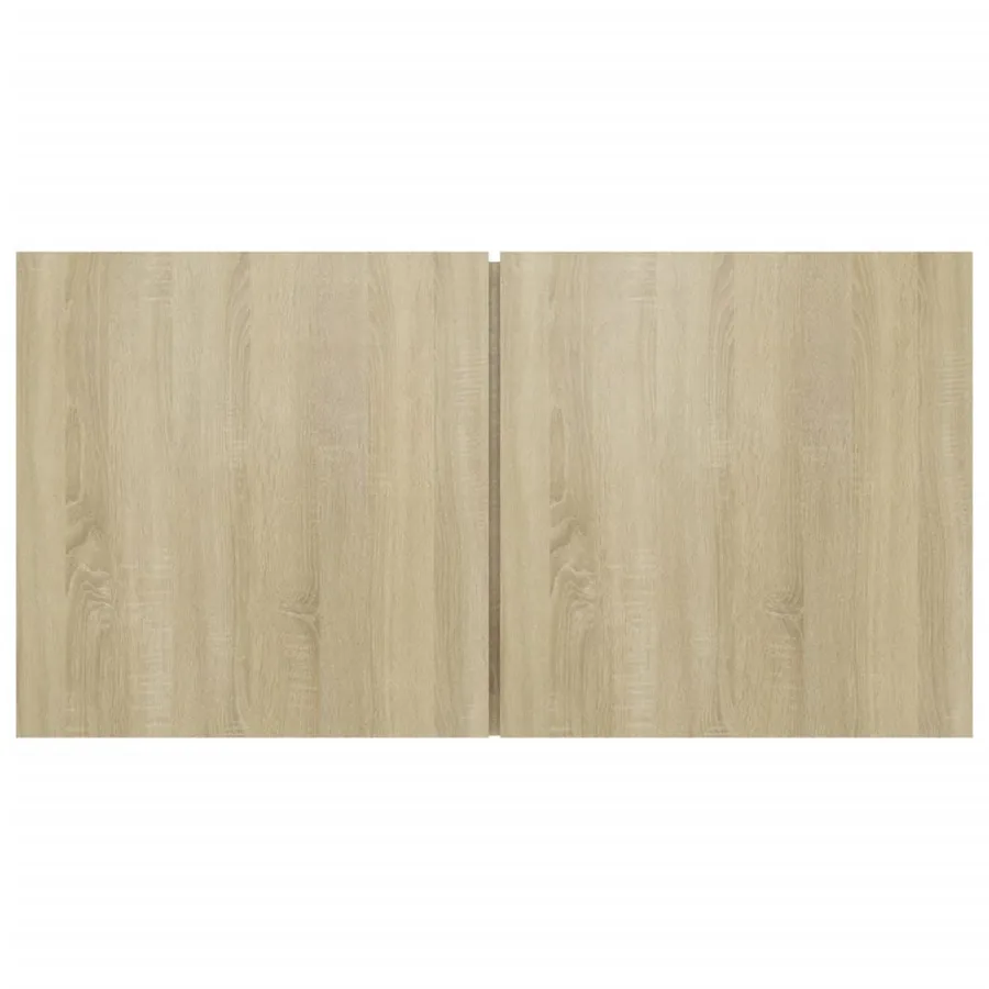 Ensemble de meubles TV 4 pcs Chêne sonoma Bois d'ingénierie - 8