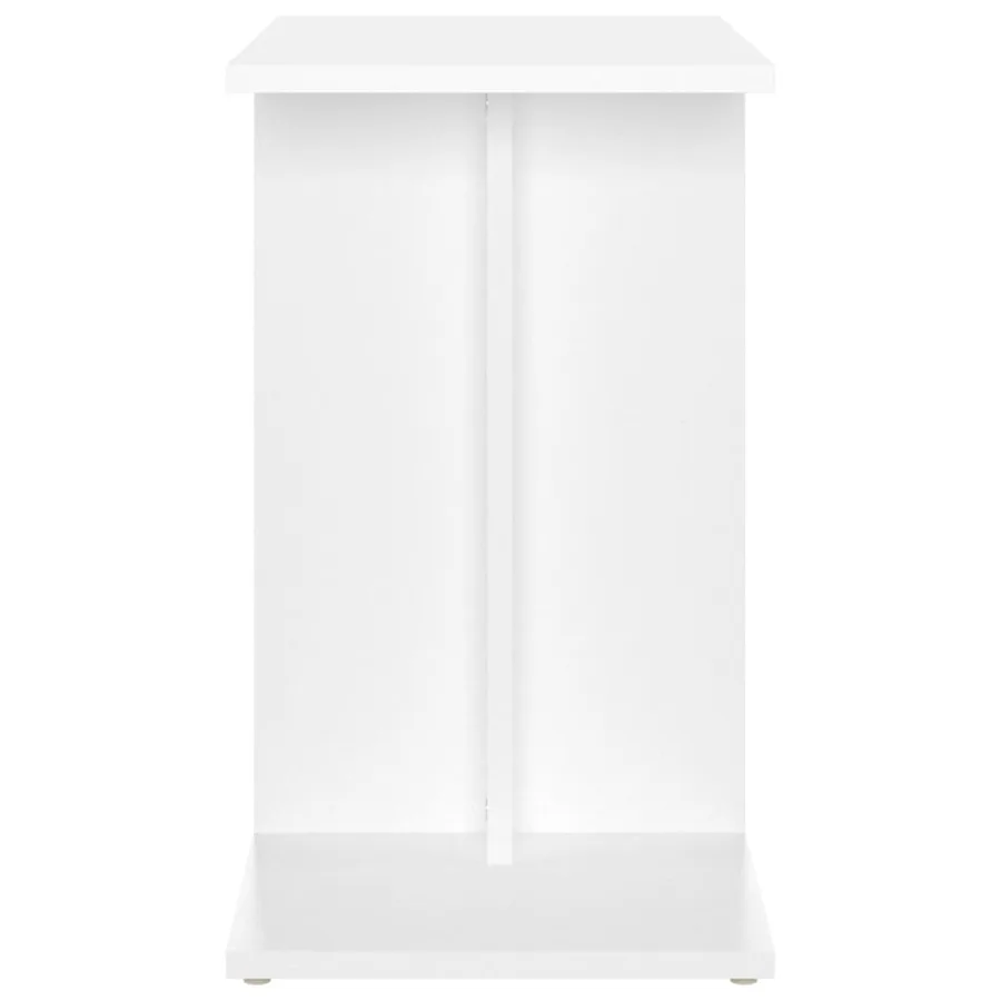 Table d'appoint Blanc 50x30x50 cm Bois d’ingénierie - 6