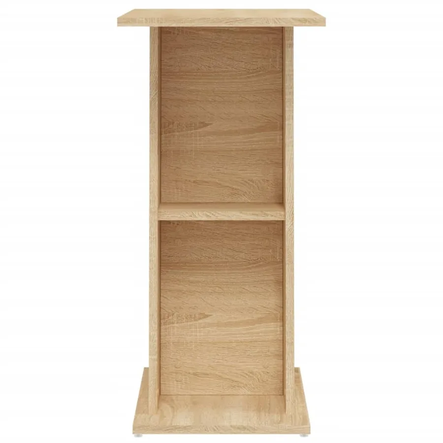 Support d'aquarium Chêne Sonoma 60,5x36x72,5 cm Bois d'ingénierie - 5