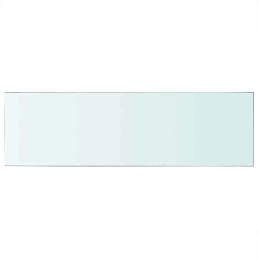 Panneau pour étagère Verre transparent 80 x 25 cm - 2