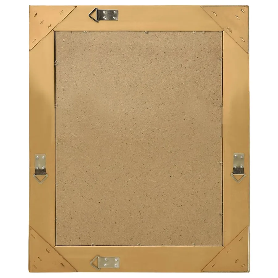 Miroir mural style baroque 50x60 cm Doré - 3
