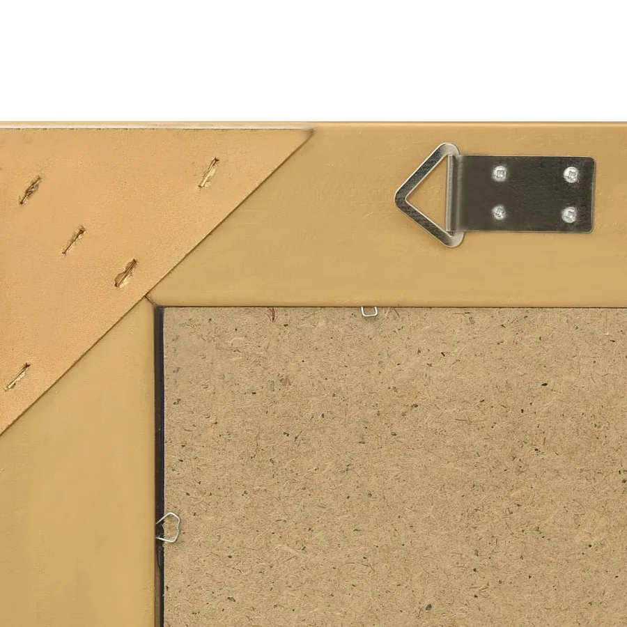Miroir mural style baroque 50x60 cm Doré - 5