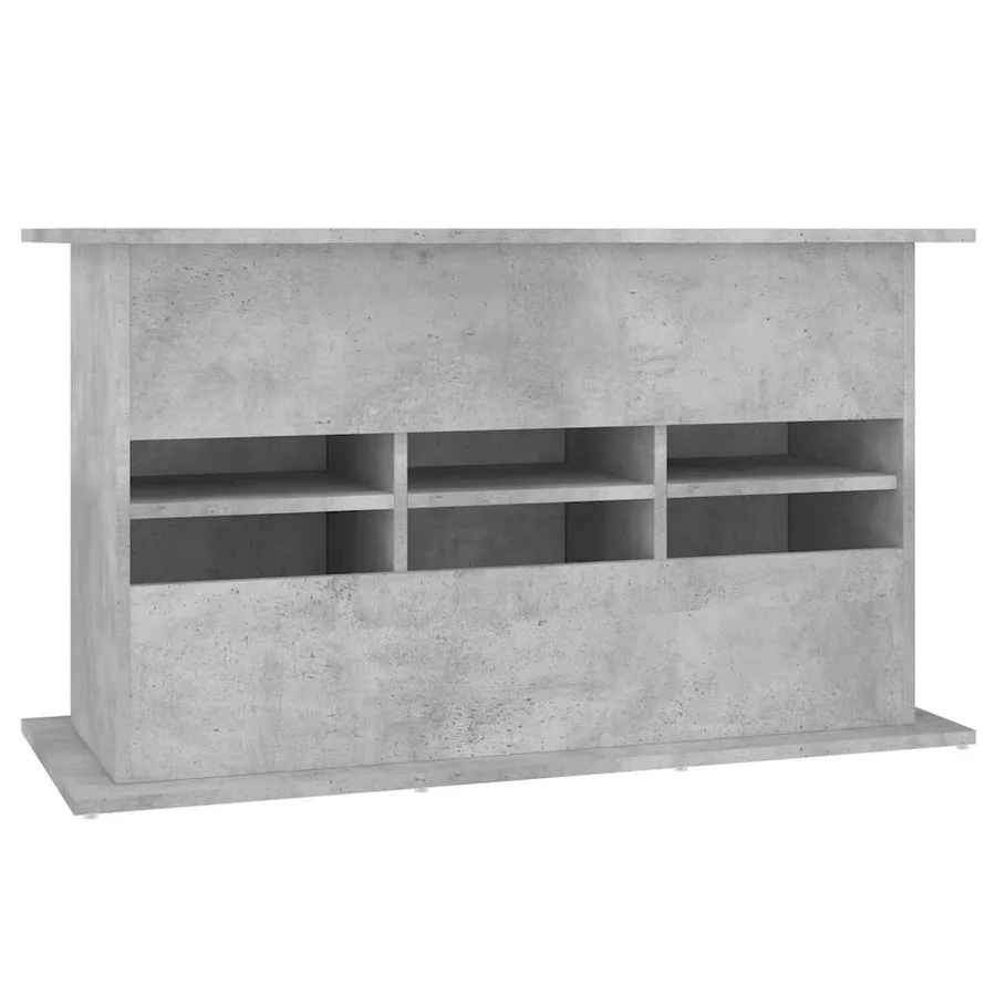 Support d'aquarium Gris béton 101 x 41 x 58 cm Bois d'ingénierie - 8