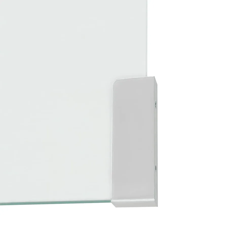 Table basse 98x45x30 cm Verre trempé Transparent - 5