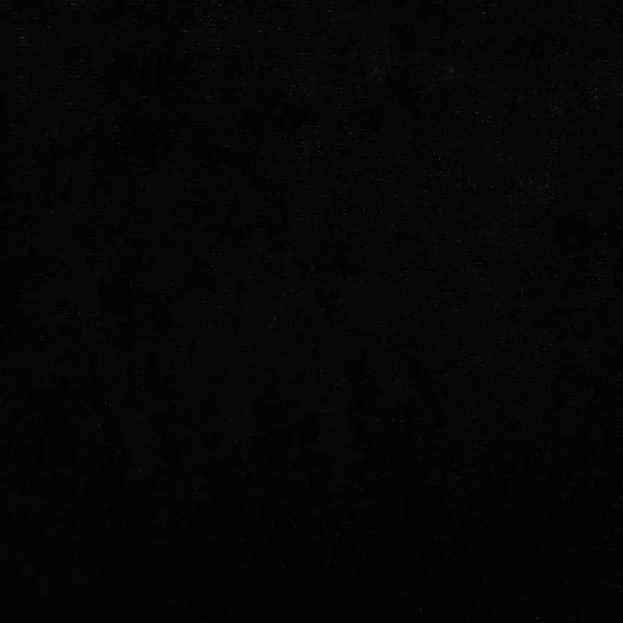 Lit pour chien noir 70x40x24 cm velours - 6