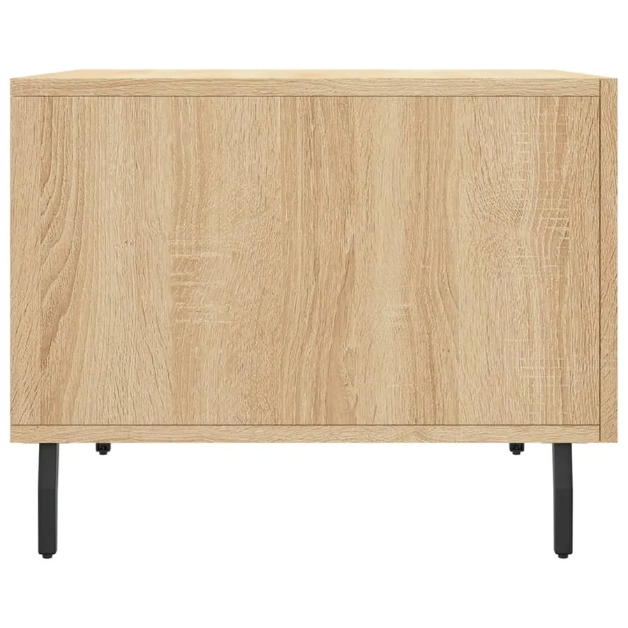 Table basse Chêne sonoma 50x50x40 cm Bois d'ingénierie - 7