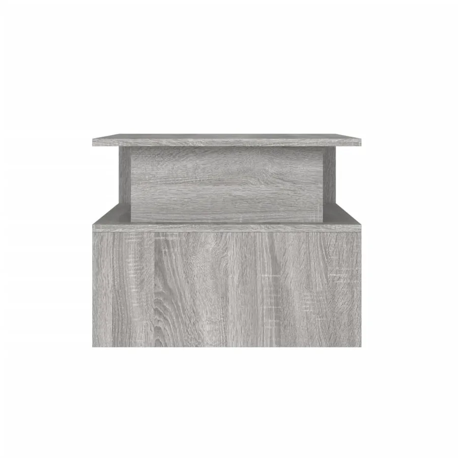 Table basse sonoma gris 90x55x42,5 cm bois d'ingénierie - 5