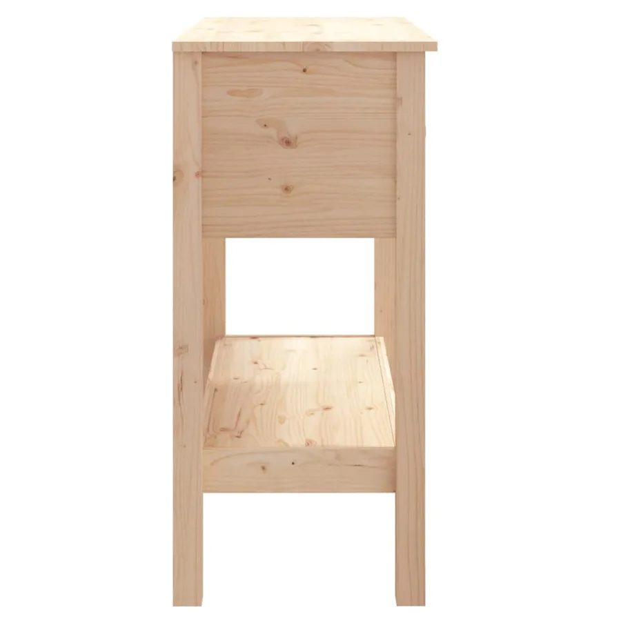 Table console 75x35x75 cm Bois massif de pin - 6