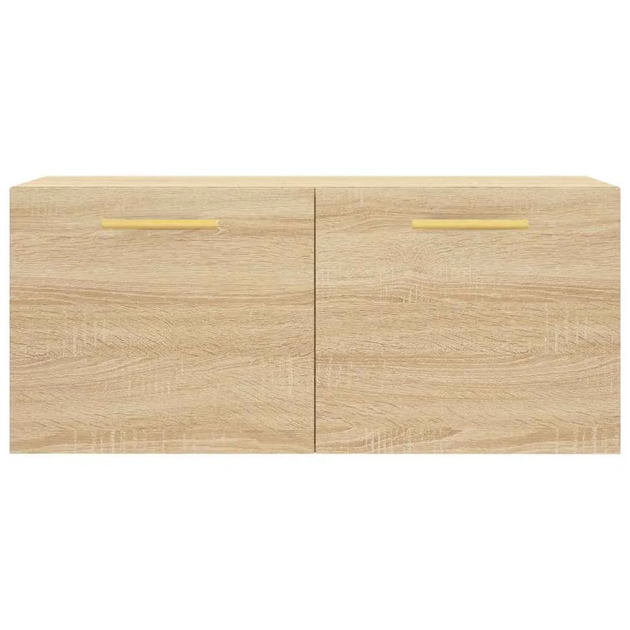 Armoire murale chêne sonoma 80x36,5x35 cm bois d'ingénierie - 5