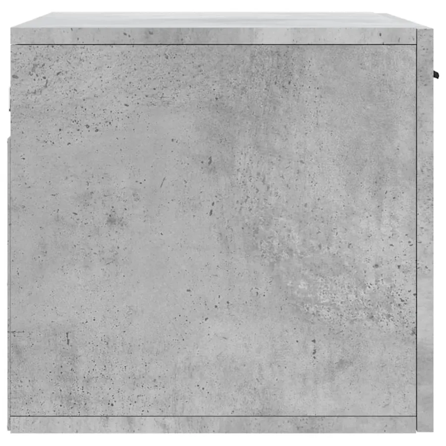 Armoire murale Gris béton 60x36,5x35 cm Bois d'ingénierie - 6
