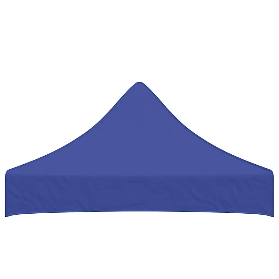 Toit de tente de réception 2x2 m Bleu 270 g/m² - 3