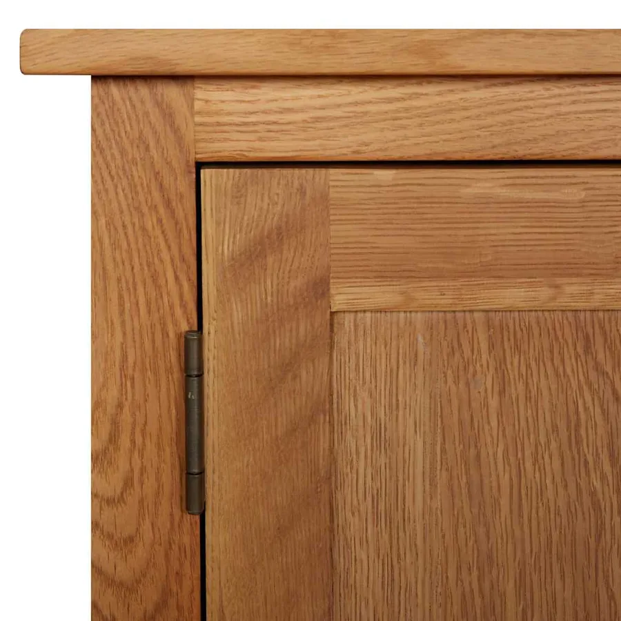 Placard 70x35x75 cm Bois de chêne massif - 7