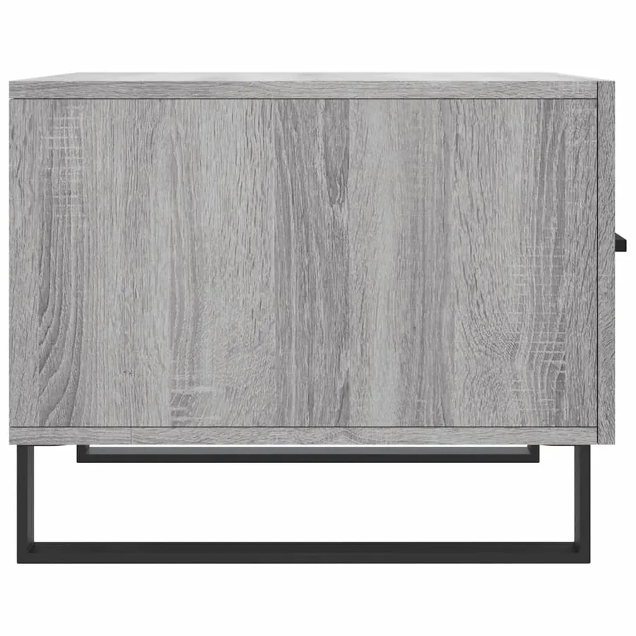 Tables basses 2 pcs sonoma gris 50x50x40 cm bois d'ingénierie - 8