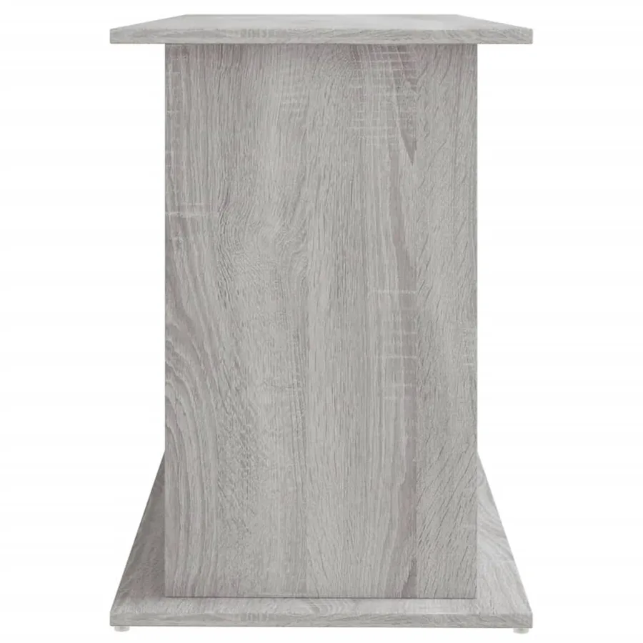 Support pour aquarium sonoma gris 121x41x58cm bois d'ingénierie - 7