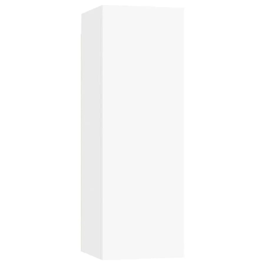 Meubles TV 2 pcs Blanc 30,5x30x90 cm Bois d’ingénierie - 3