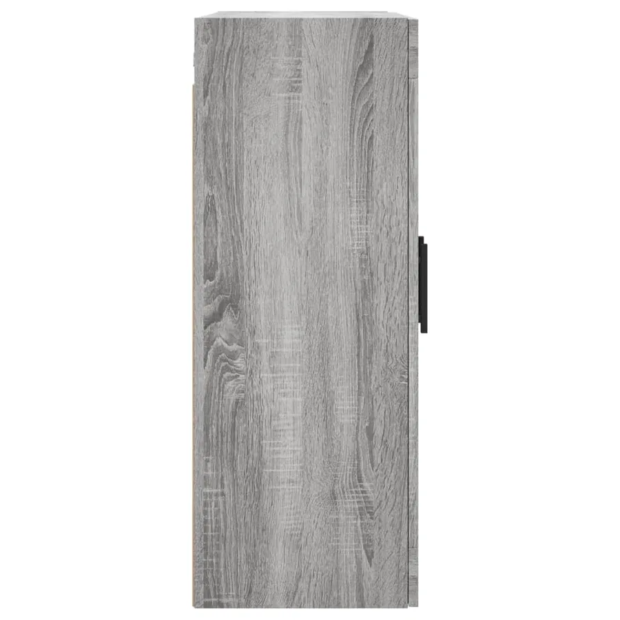 Armoires murales 2 pcs sonoma gris bois d'ingénierie - 7