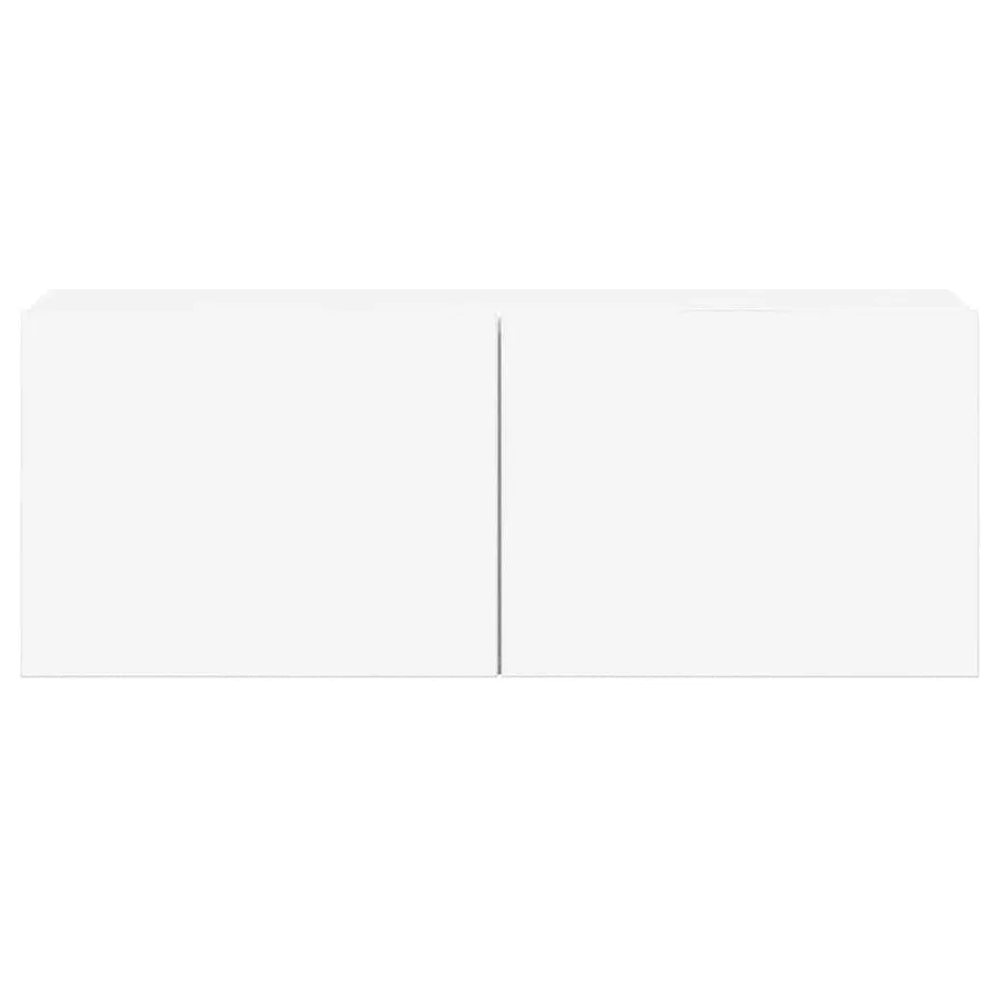 Ensemble de meubles TV 5 pcs Blanc Bois d'ingénierie - 8