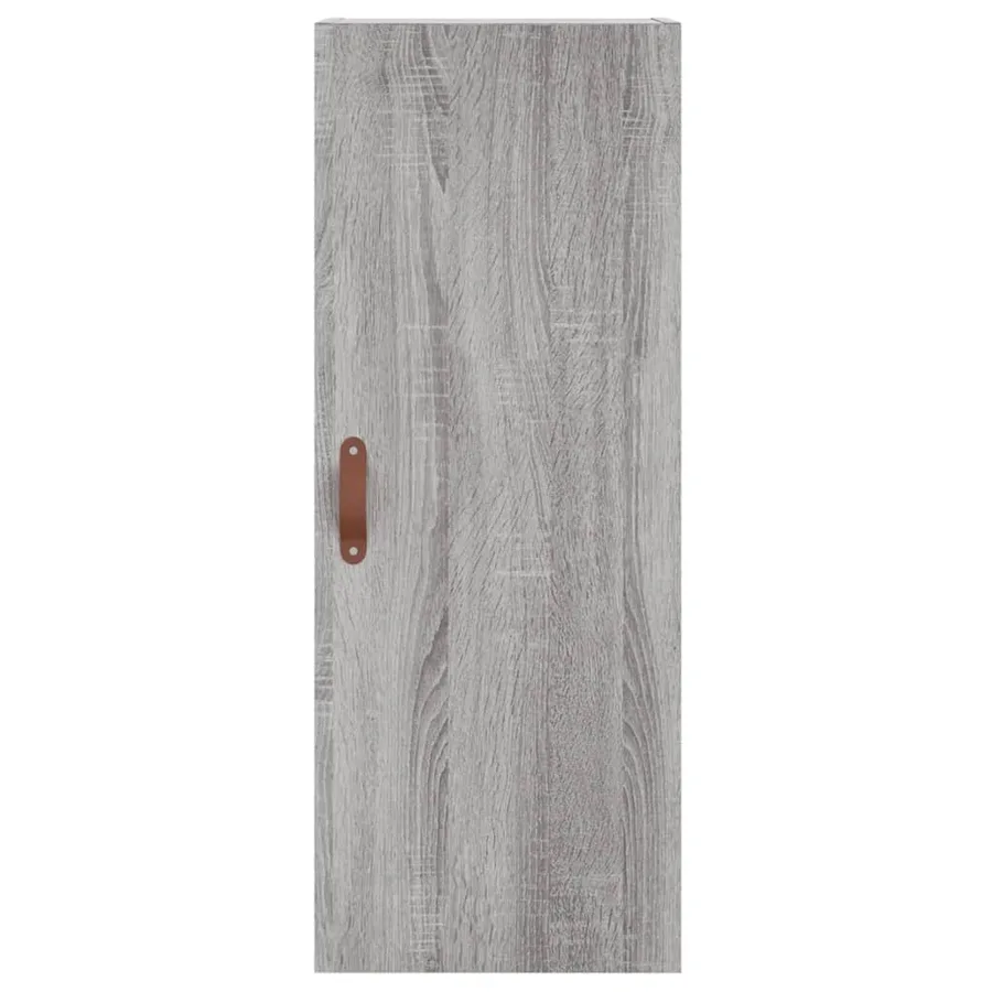 Buffet haut Sonoma gris 34,5x34x180 cm Bois d'ingénierie - 6