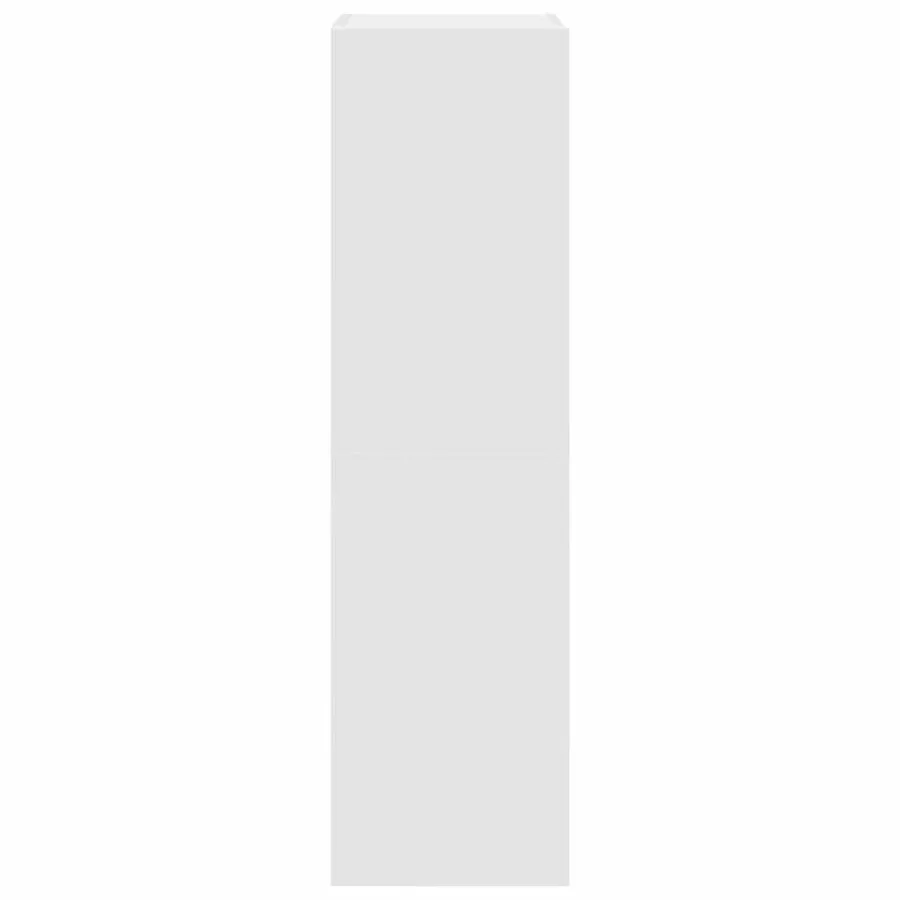 Ensemble de meubles TV 4 pcs Blanc Bois d'ingénierie - 6
