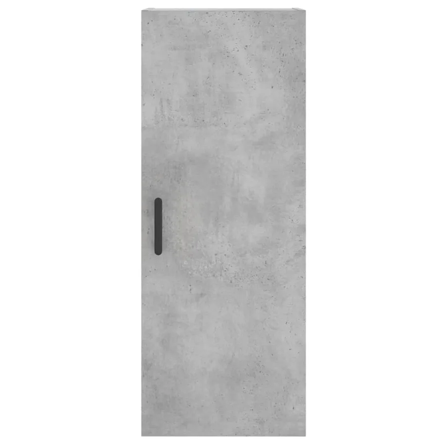 Armoire murale gris béton 34,5x34x90 cm - 7