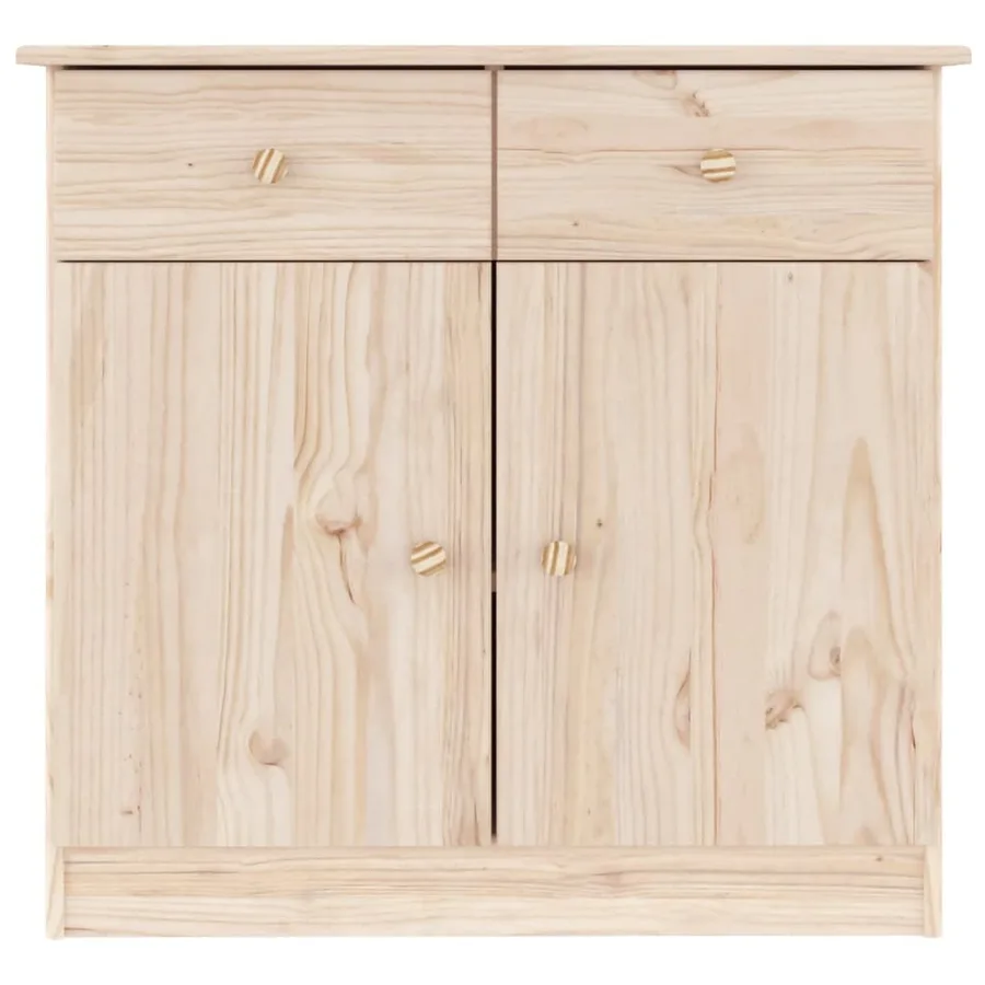 Buffet ALTA 77x35x73 cm bois massif de pin - 3