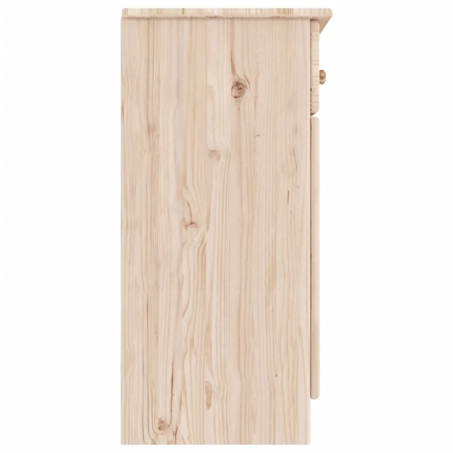 Buffet ALTA 77x35x73 cm bois massif de pin - 5