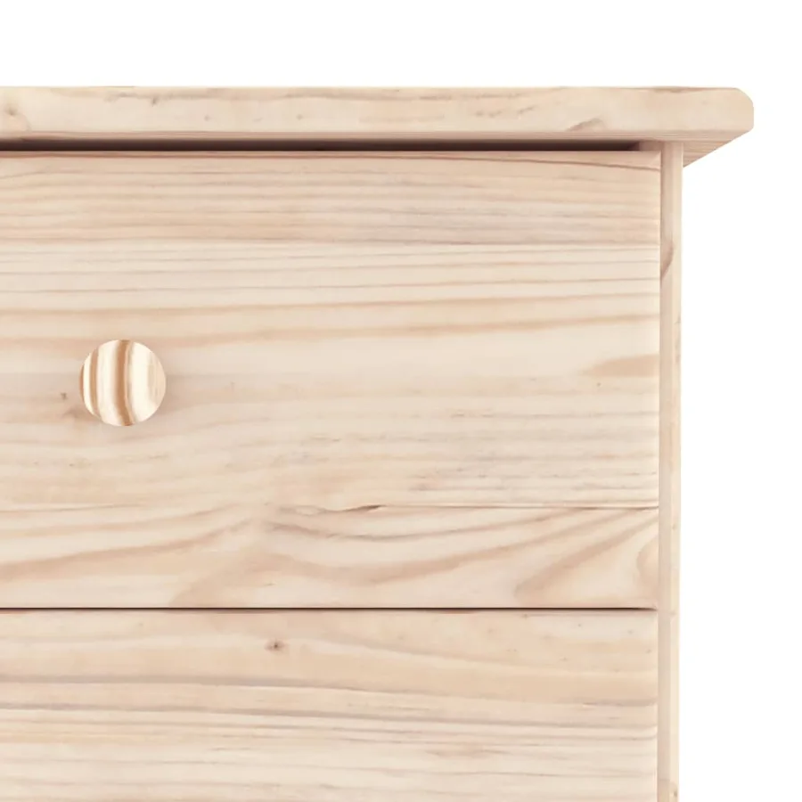 Buffet ALTA 77x35x73 cm bois massif de pin - 8