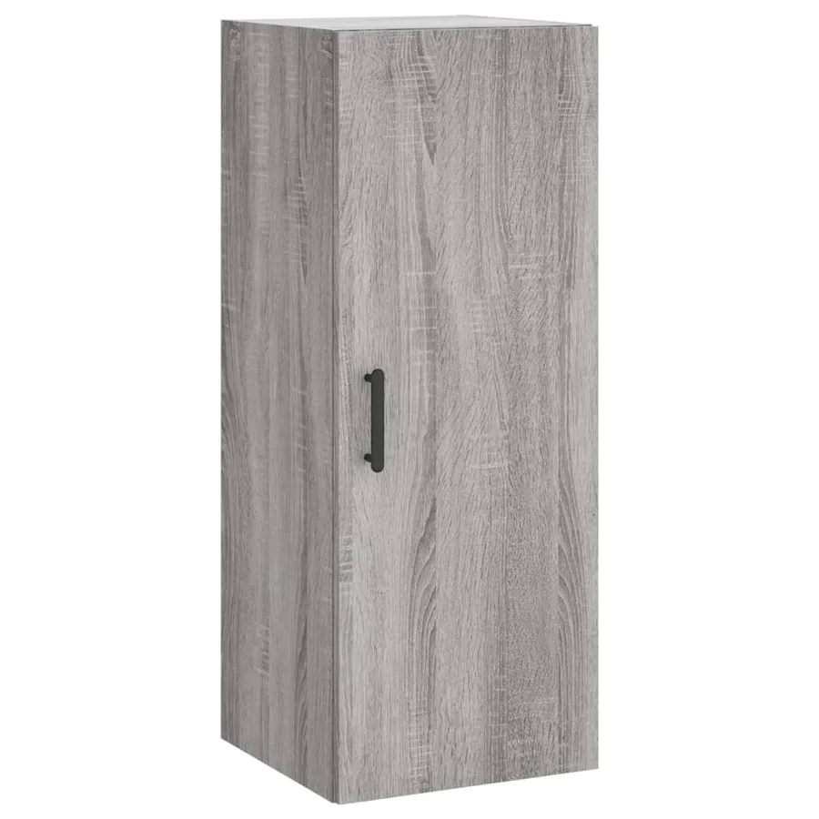 Armoire murale sonoma gris 34,5x34x90 cm - 2