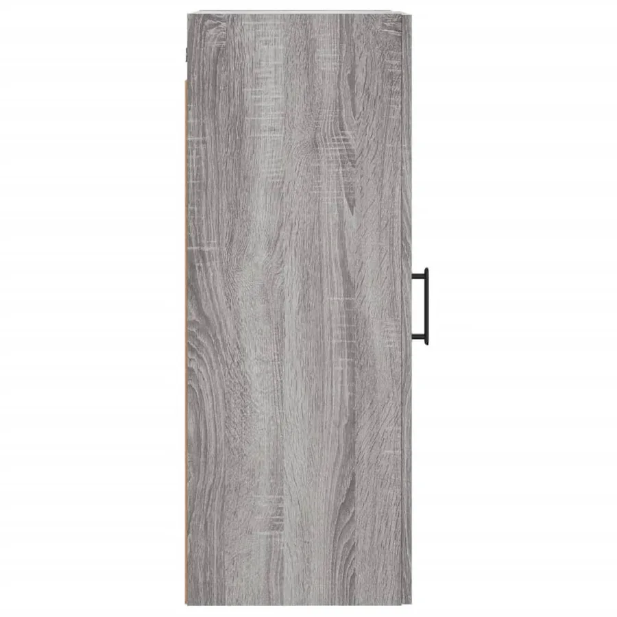 Armoire murale sonoma gris 34,5x34x90 cm - 8