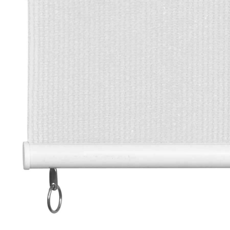 Store roulant d'extérieur 165 (l) x 140 (H) cm blanc - 4