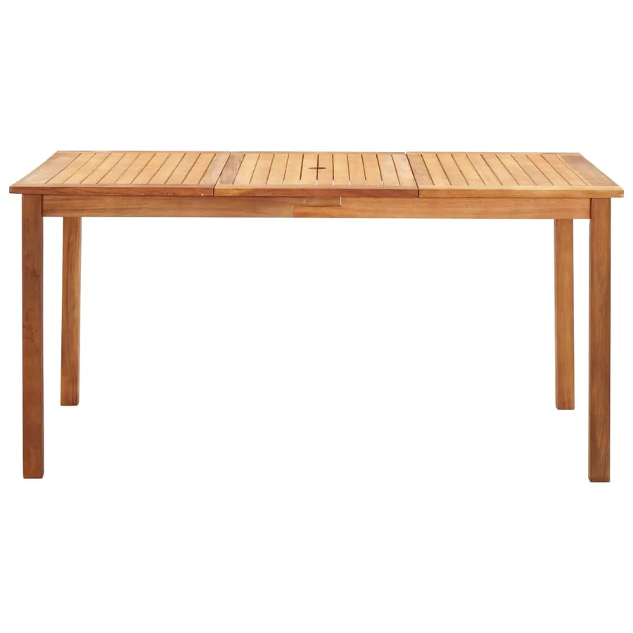 Mobilier à dîner 7 pcs résine tressée et bois d'acacia gris - 3