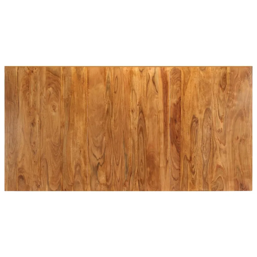 Table de salle à manger 180x90x75 cm Bois solide d'acacia - 4