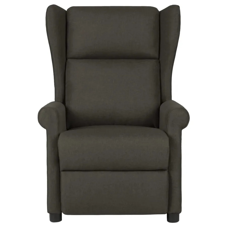 Fauteuil inclinable Taupe Tissu - 2