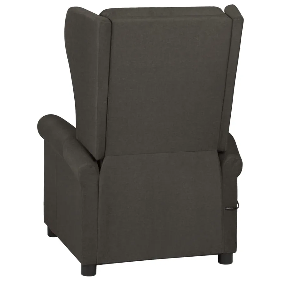 Fauteuil inclinable Taupe Tissu - 6
