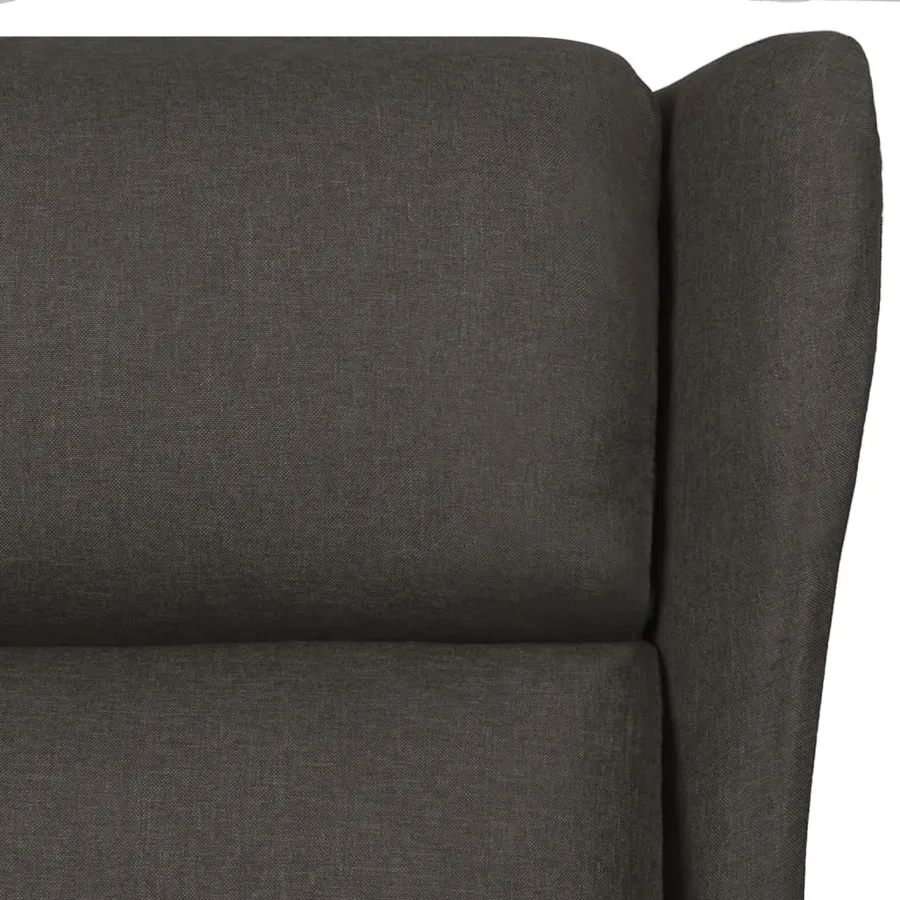 Fauteuil inclinable Taupe Tissu - 7