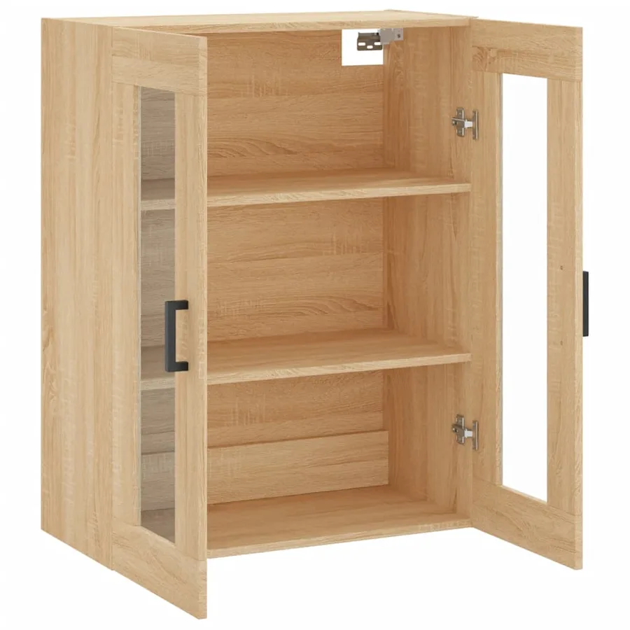 Armoire murale chêne sonoma 69,5x34x90 cm - 6