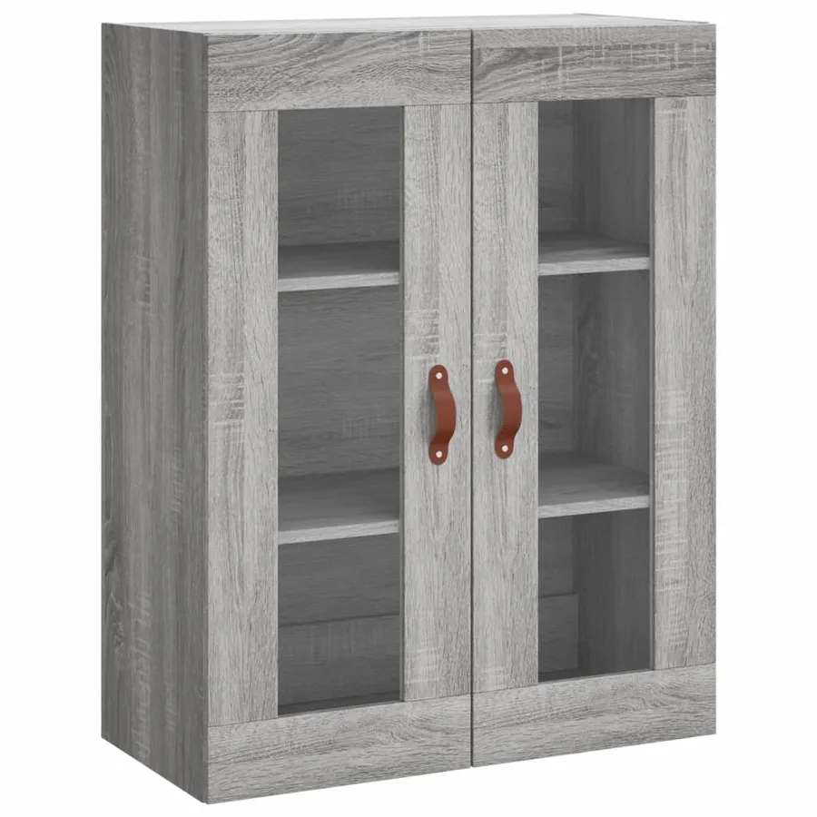 Armoire murale sonoma gris 69,5x34x90 cm - 2