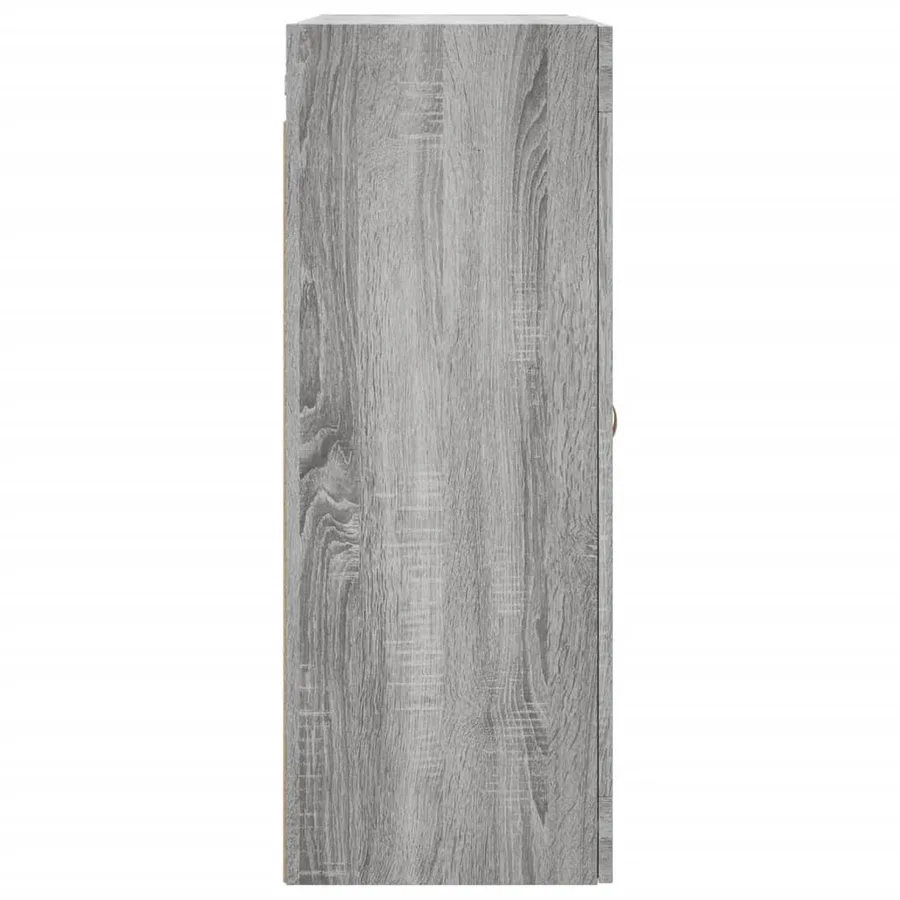 Armoire murale sonoma gris 69,5x34x90 cm - 8