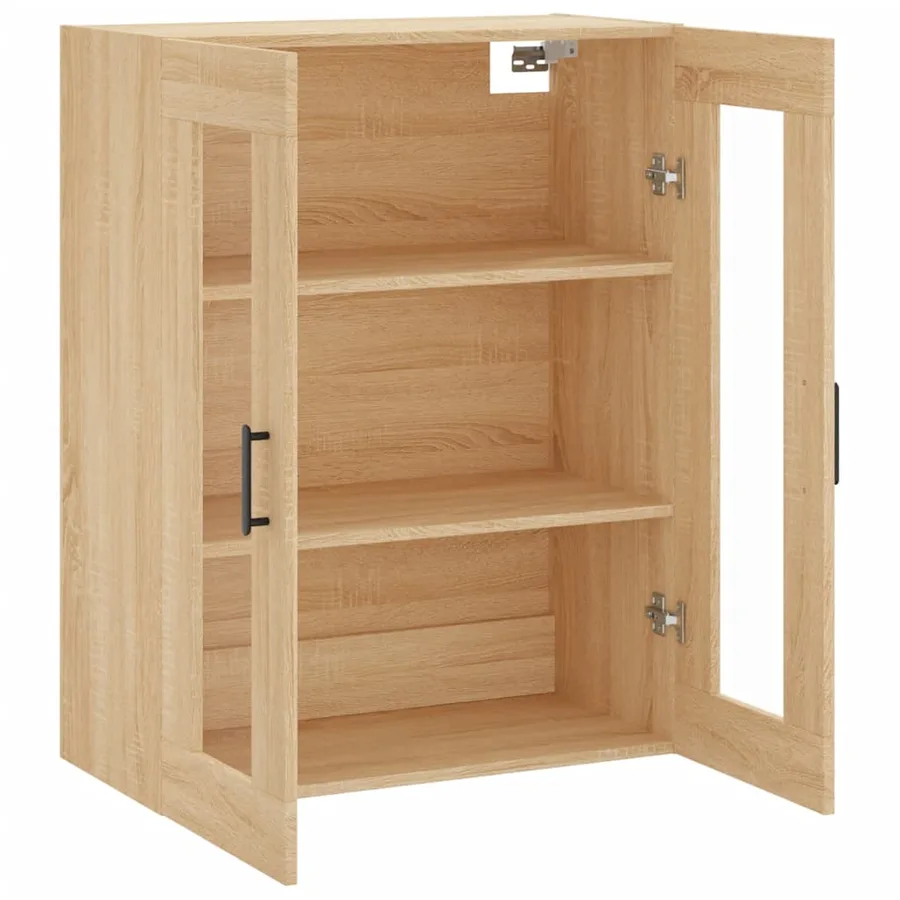 Armoire murale chêne sonoma 69,5x34x90 cm - 7