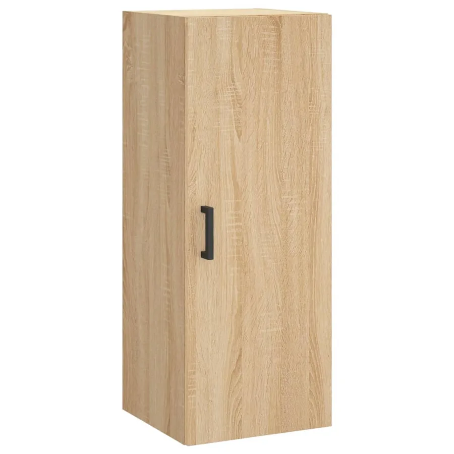 Buffet haut Chêne sonoma 34,5x34x180 cm Bois d'ingénierie - 5
