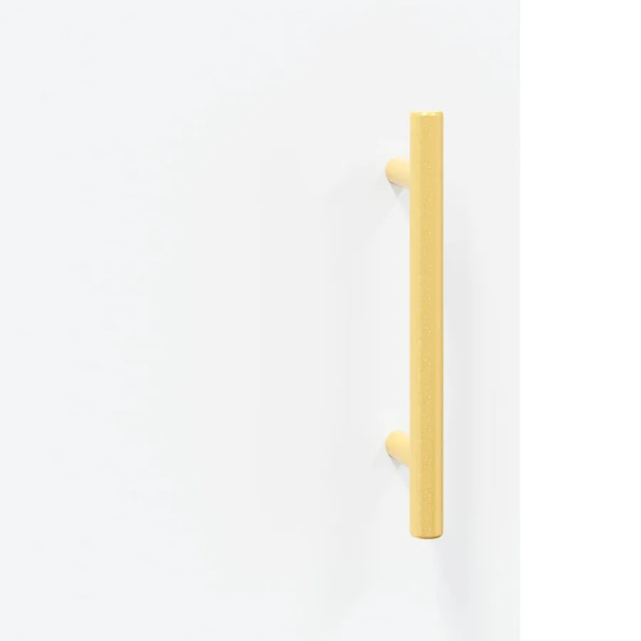 Buffet blanc 100x36x60 cm bois d'ingénierie - 10