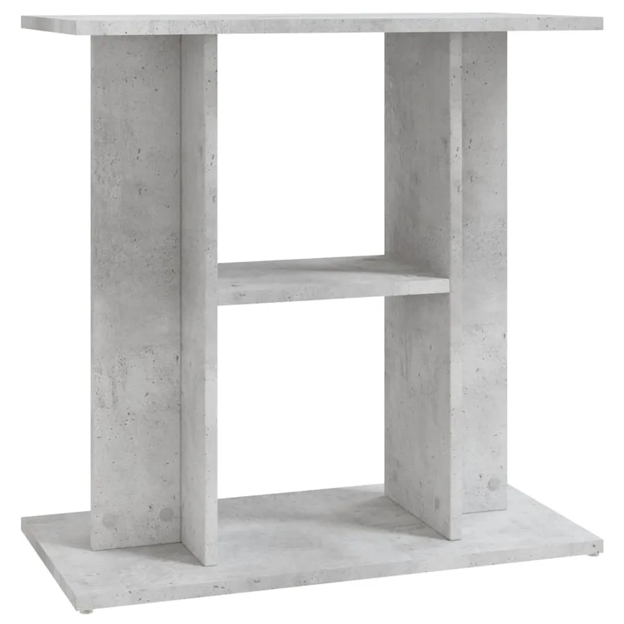Support d'aquarium en béton gris 60 x 30 x 60 cm Bois d'ingénierie - 2