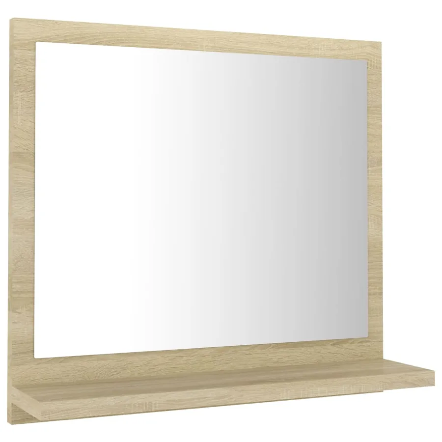 Miroir salle de bain chêne sonoma 40x10,5x37cm Bois ingénierie - 2