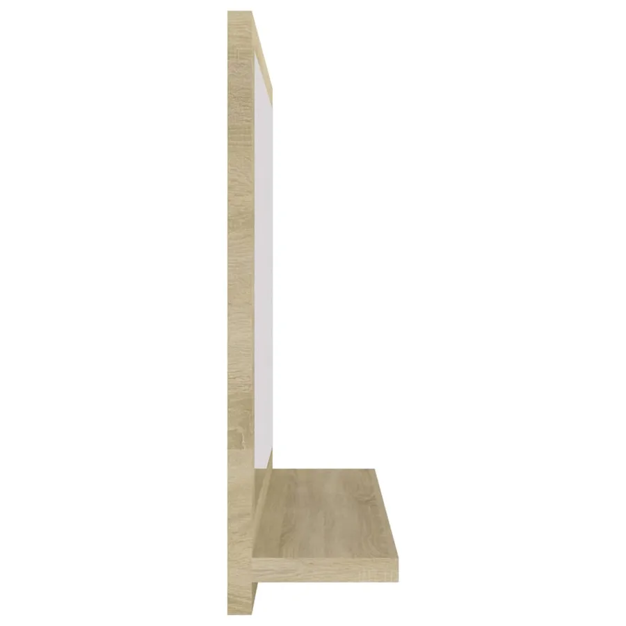 Miroir salle de bain chêne sonoma 40x10,5x37cm Bois ingénierie - 5