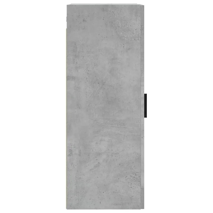 Armoire murale gris béton 34,5x34x90 cm - 8