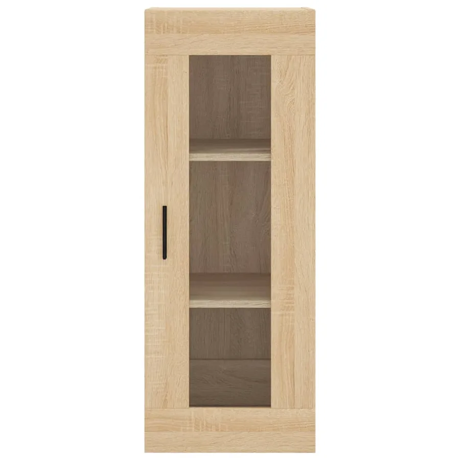 Buffet haut Chêne sonoma 34,5x34x180 cm Bois d'ingénierie - 5