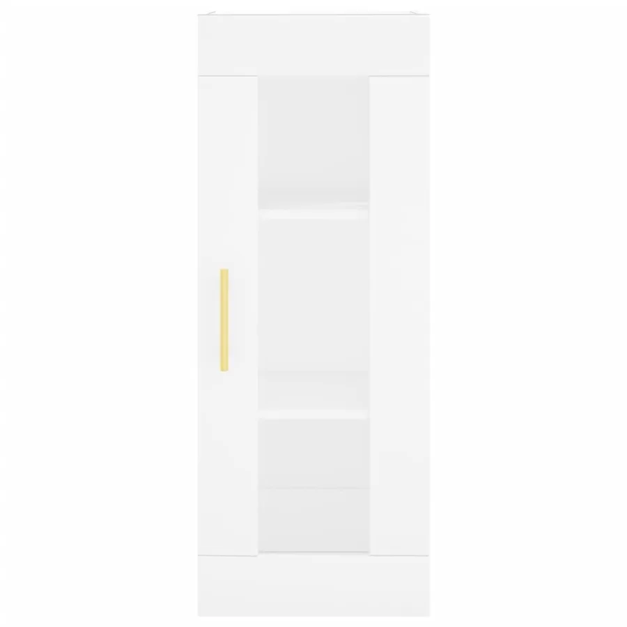 Armoire murale blanc 34,5x34x90 cm - 6