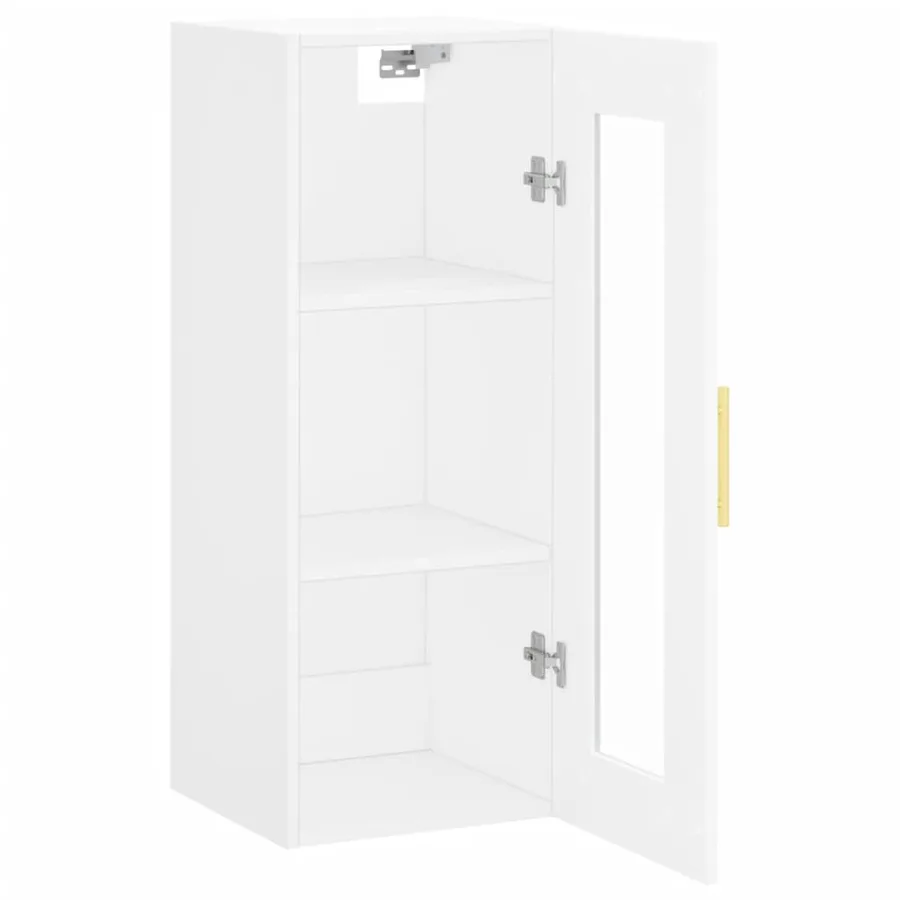Armoire murale blanc 34,5x34x90 cm - 7