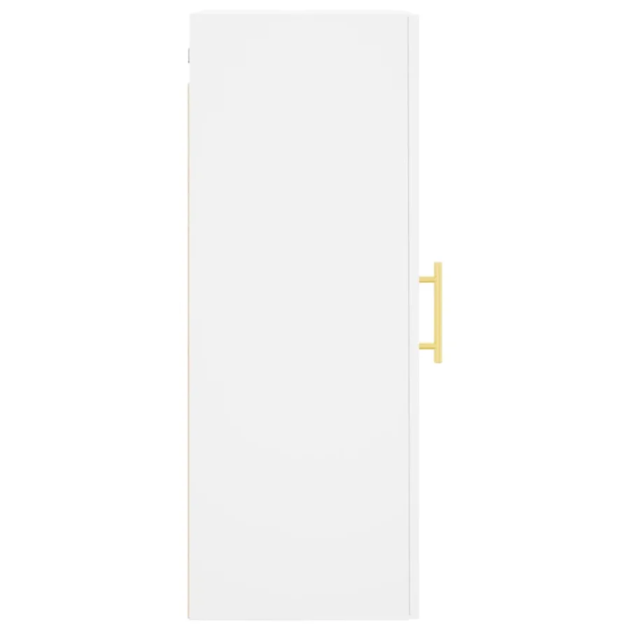 Armoire murale blanc 34,5x34x90 cm - 8